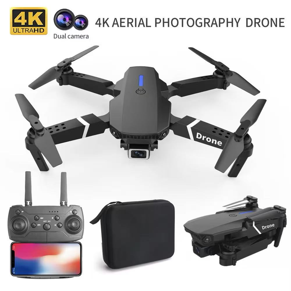 Drone Camera Wide Angle - Profesyonel Drone E88 4k geniş açılı
