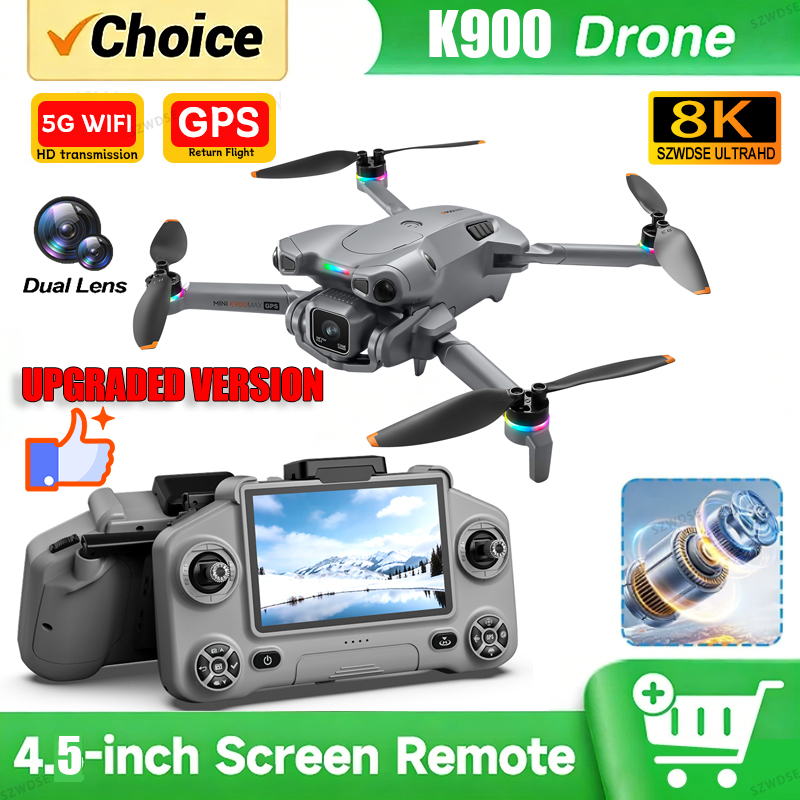 Drone Camera Night Vision - Yeni K900 MAX GPS Drone, 4K