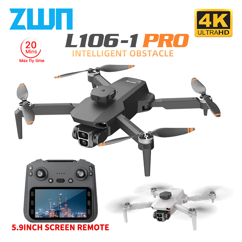 Drone Camera 4K - L106-1PRO GPS Profesyonel Drone 4K HD
