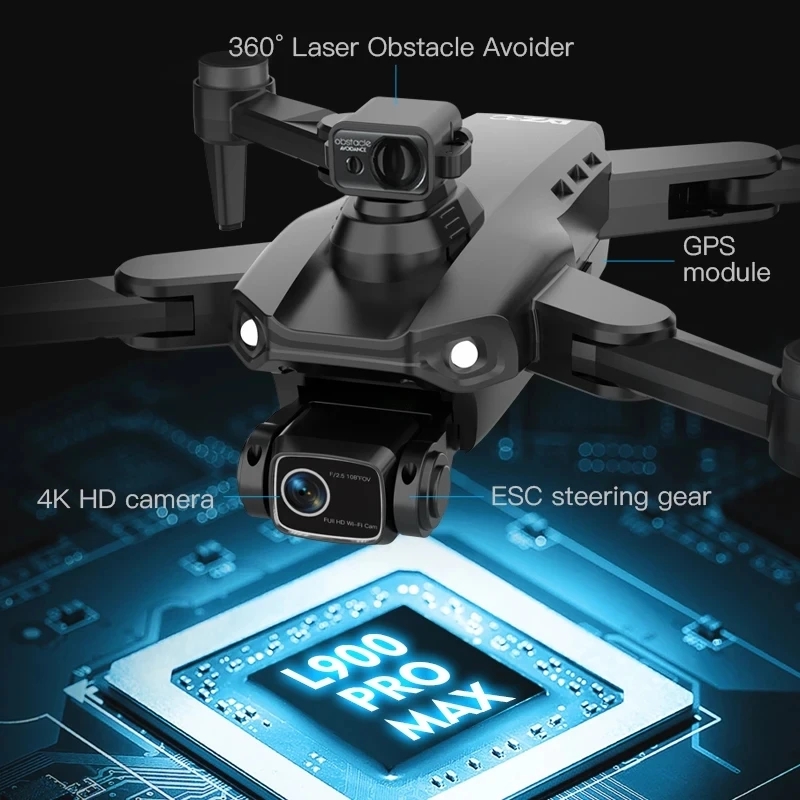 L900 Pro MAX GPS Drone 4K Prof - Drone Camera Professional incelemesi ve fiyatı