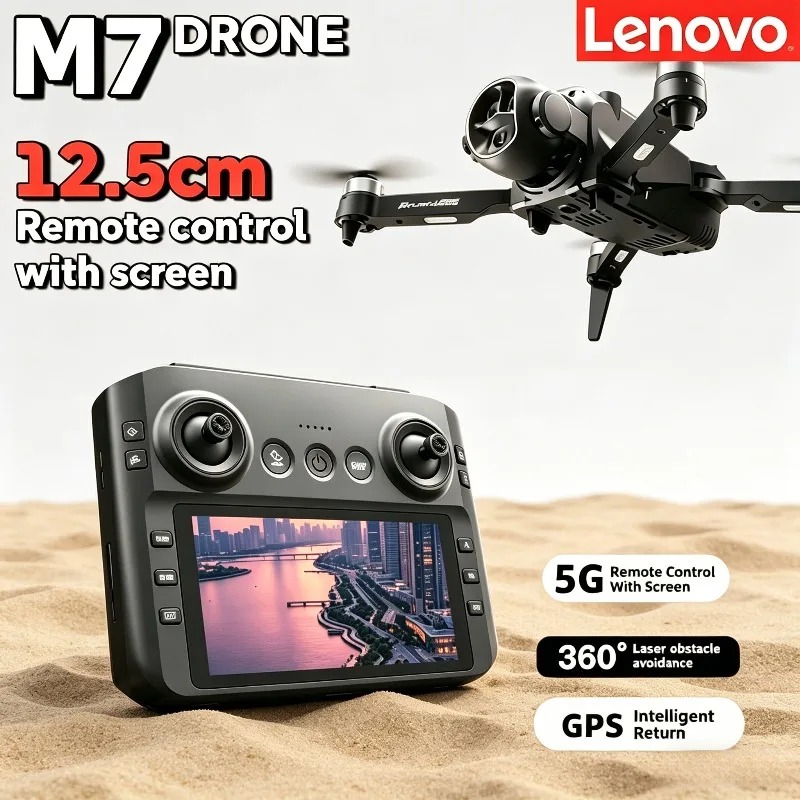 Uçak RC M7 Lenovo 8KDrone WiFi - Drone Camera With Gimbal incelemesi ve fiyatı