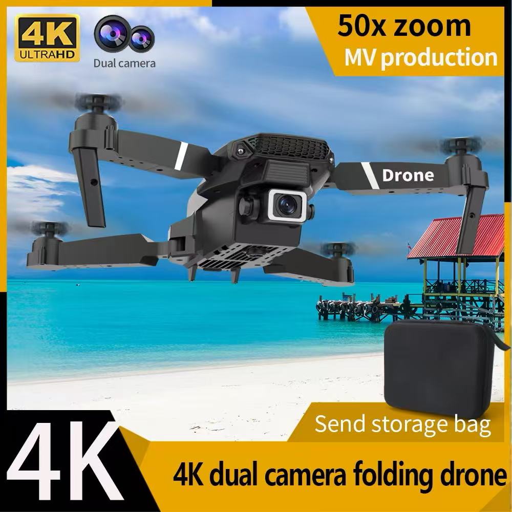 Profesyonel Drone E88 4k geniş - Drone Camera Wide Angle incelemesi ve fiyatı