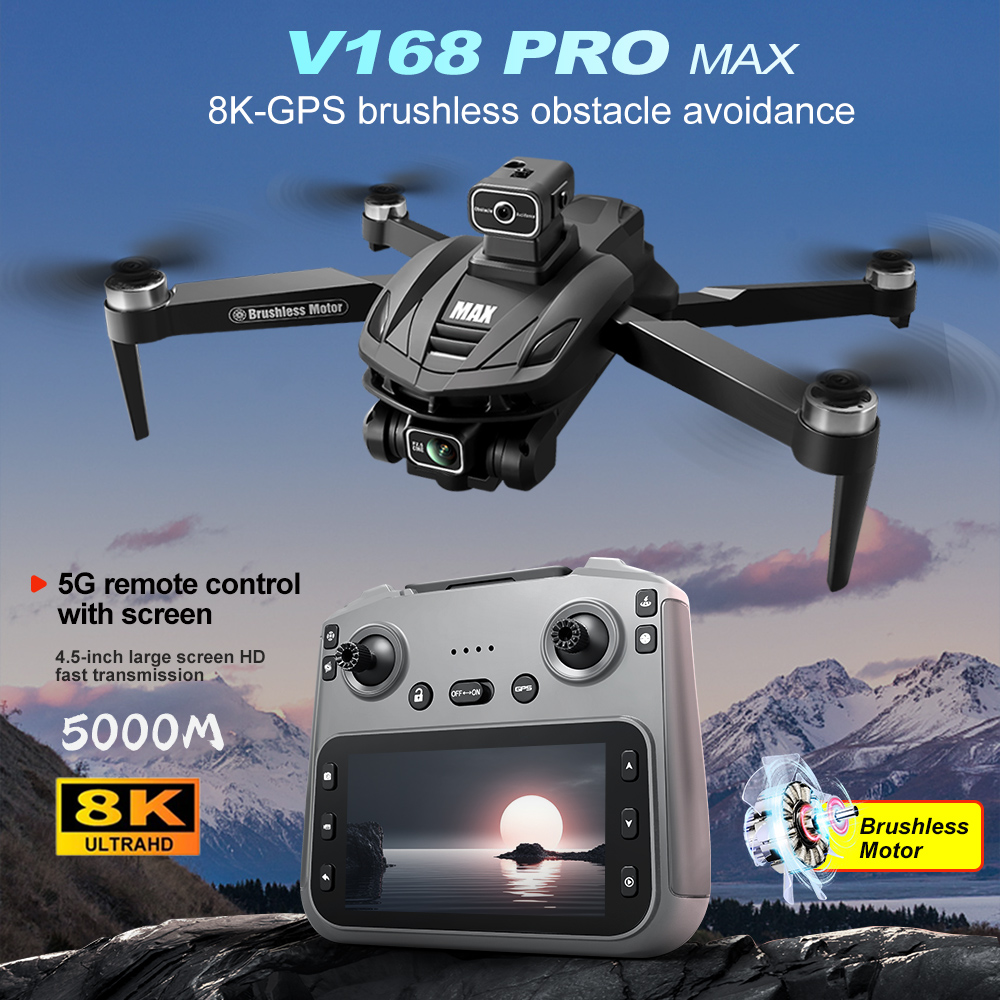 V168 PRO Max GPS Drone 8K Prof - Drone Camera 4K incelemesi ve fiyatı