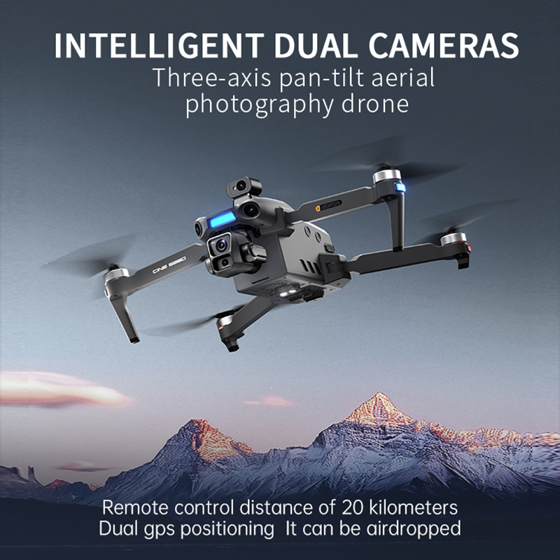 2026 Yeni 8K Çift Kameralı Dro - Drone Camera With Gimbal incelemesi ve fiyatı