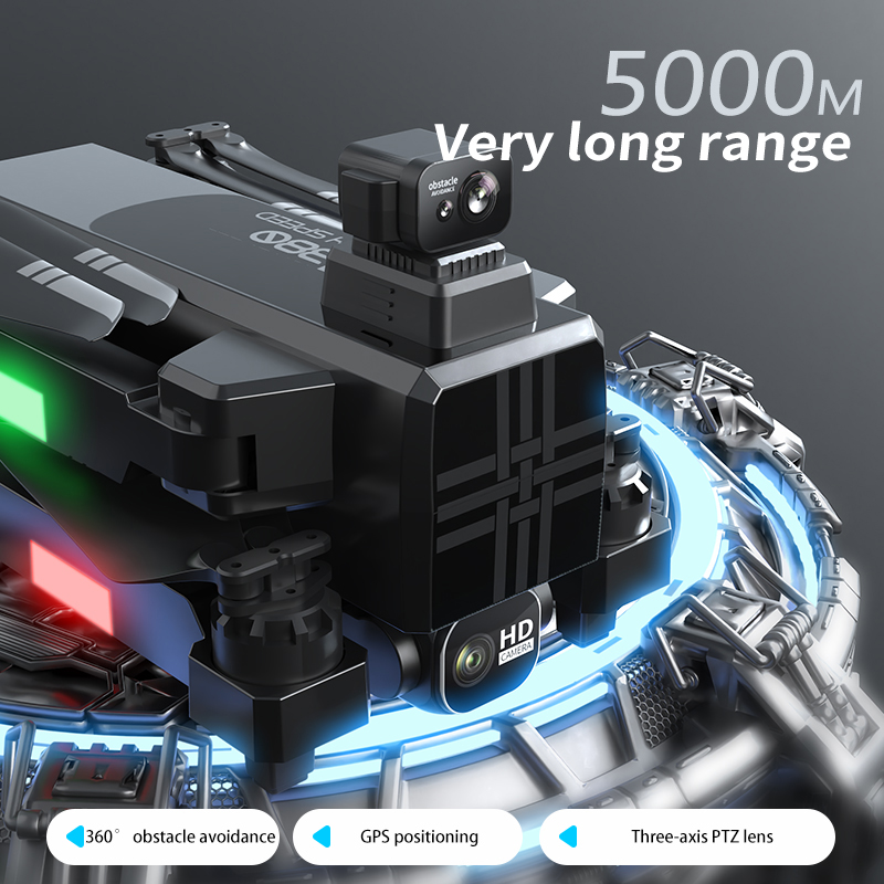 A380 Drone 4K HD üç eksenli An - Drone Camera 4K incelemesi ve fiyatı