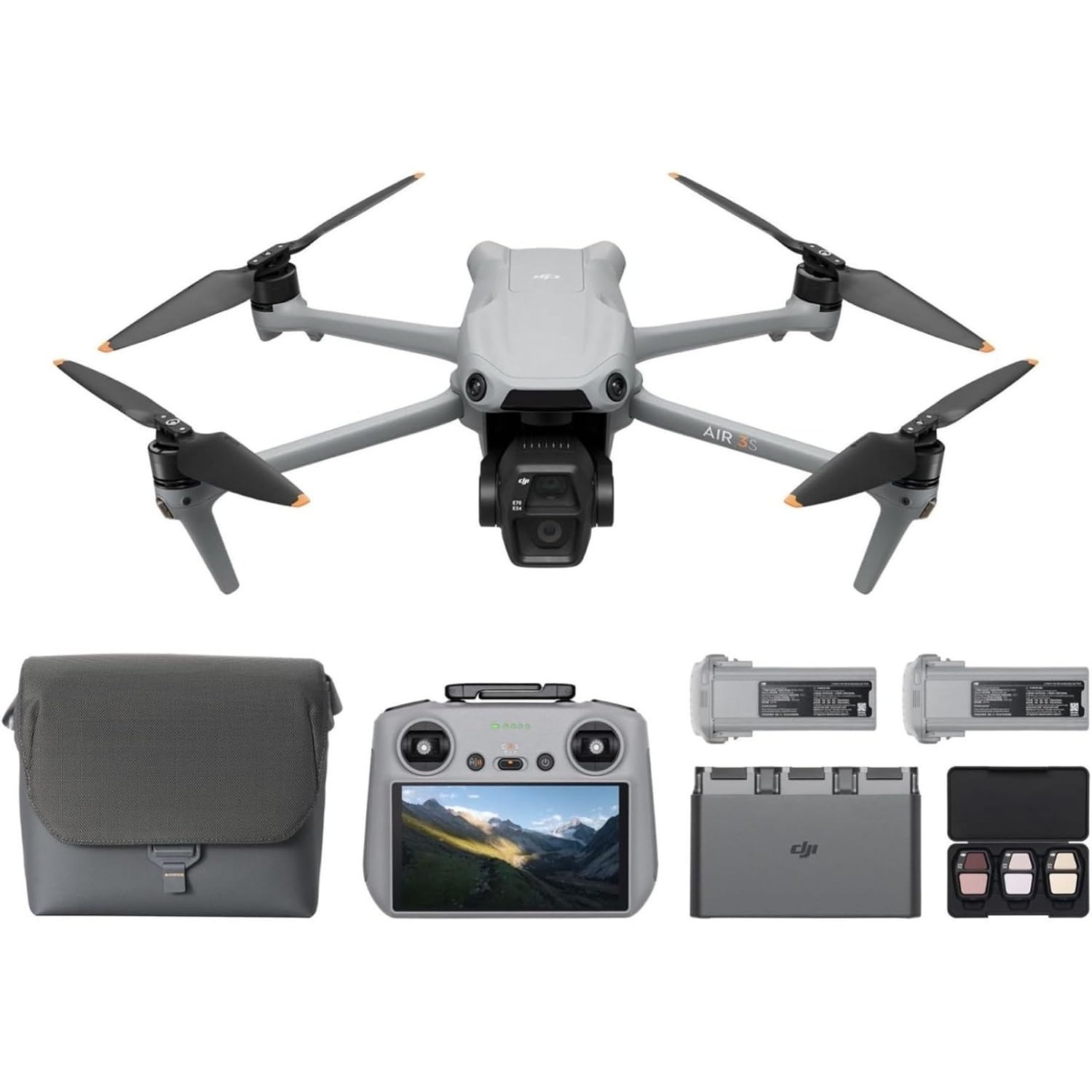 DJI Air 3S Fly More Combo (RC  - Drone Camera Wide Angle incelemesi ve fiyatı
