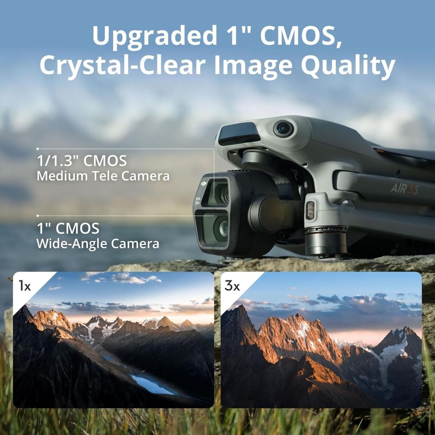 DJI Air 3S Fly More Combo (RC  - Drone Camera Wide Angle incelemesi ve fiyatı