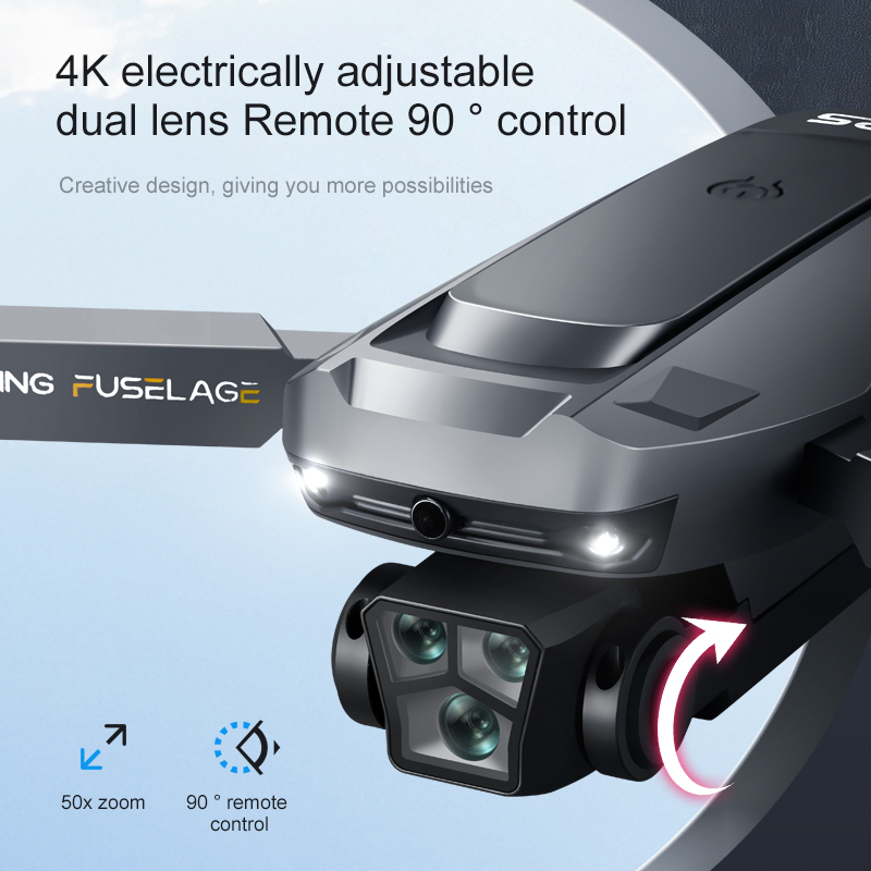 K811MAX Fırçasız Drone 4K HD K - Drone Camera 4K incelemesi ve fiyatı