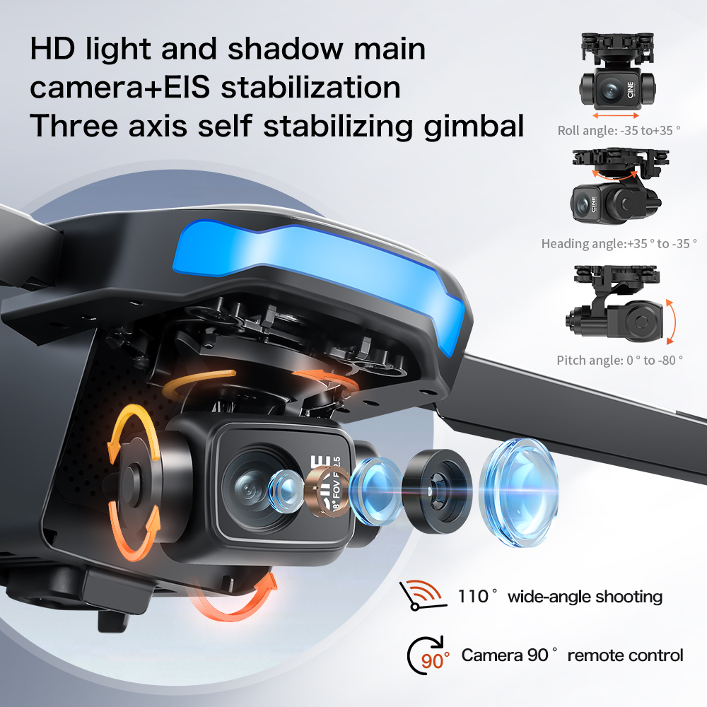 Yeni S-X1 MAX Drone GPS 8K Pro - Drone Camera With Gimbal incelemesi ve fiyatı