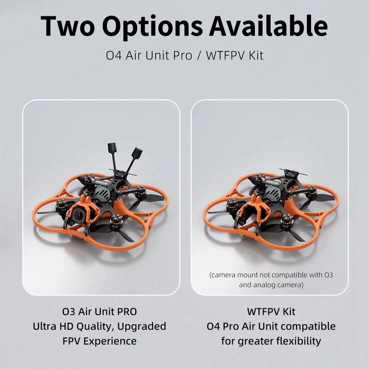 GEPRC Cinelog30 V3 FPV Quadcop - Drone Camera Mount incelemesi ve fiyatı